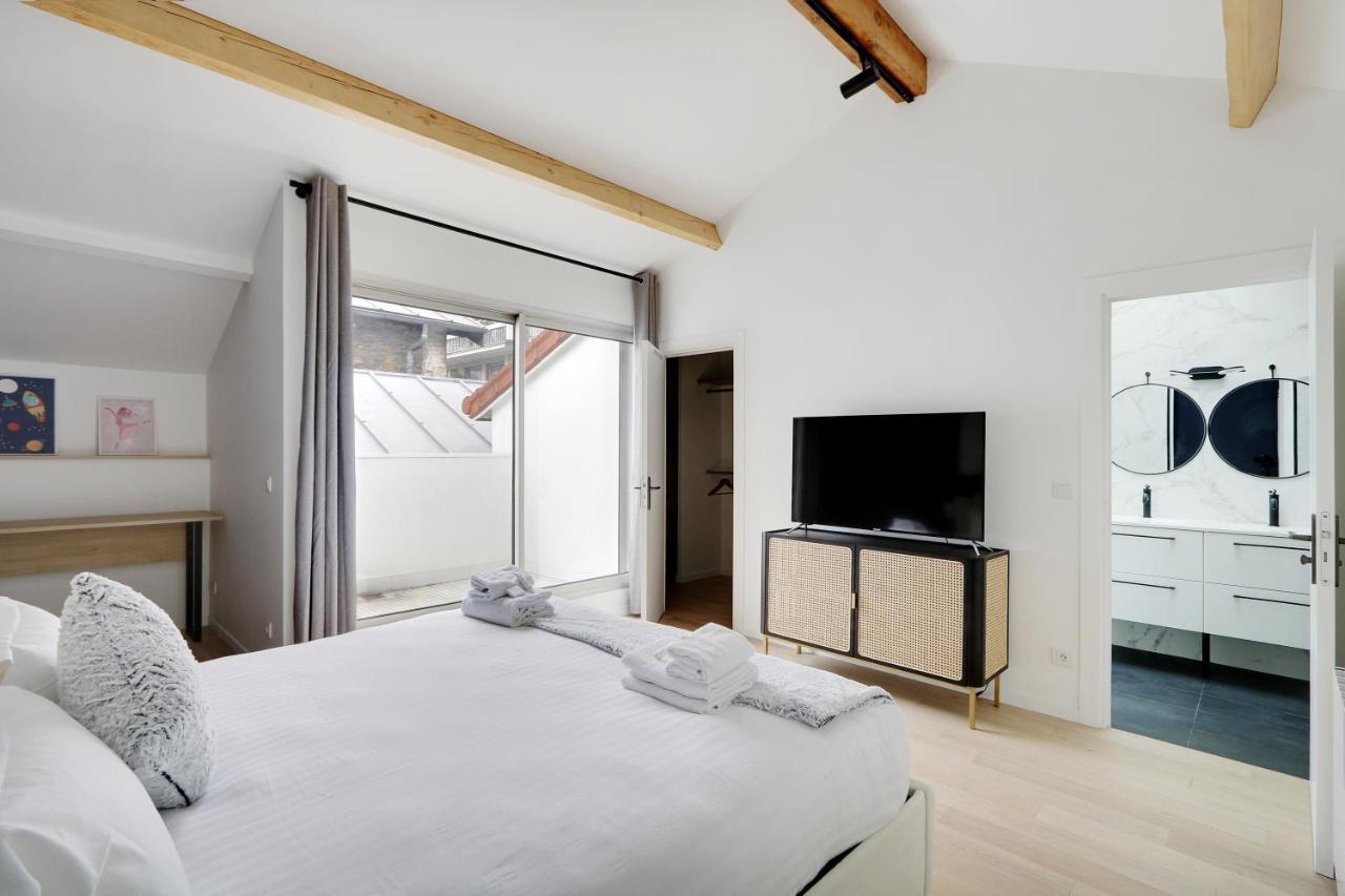 Pick A Flat'S Apartment In La Chapelle - Impasse Du Cure Париж Екстериор снимка